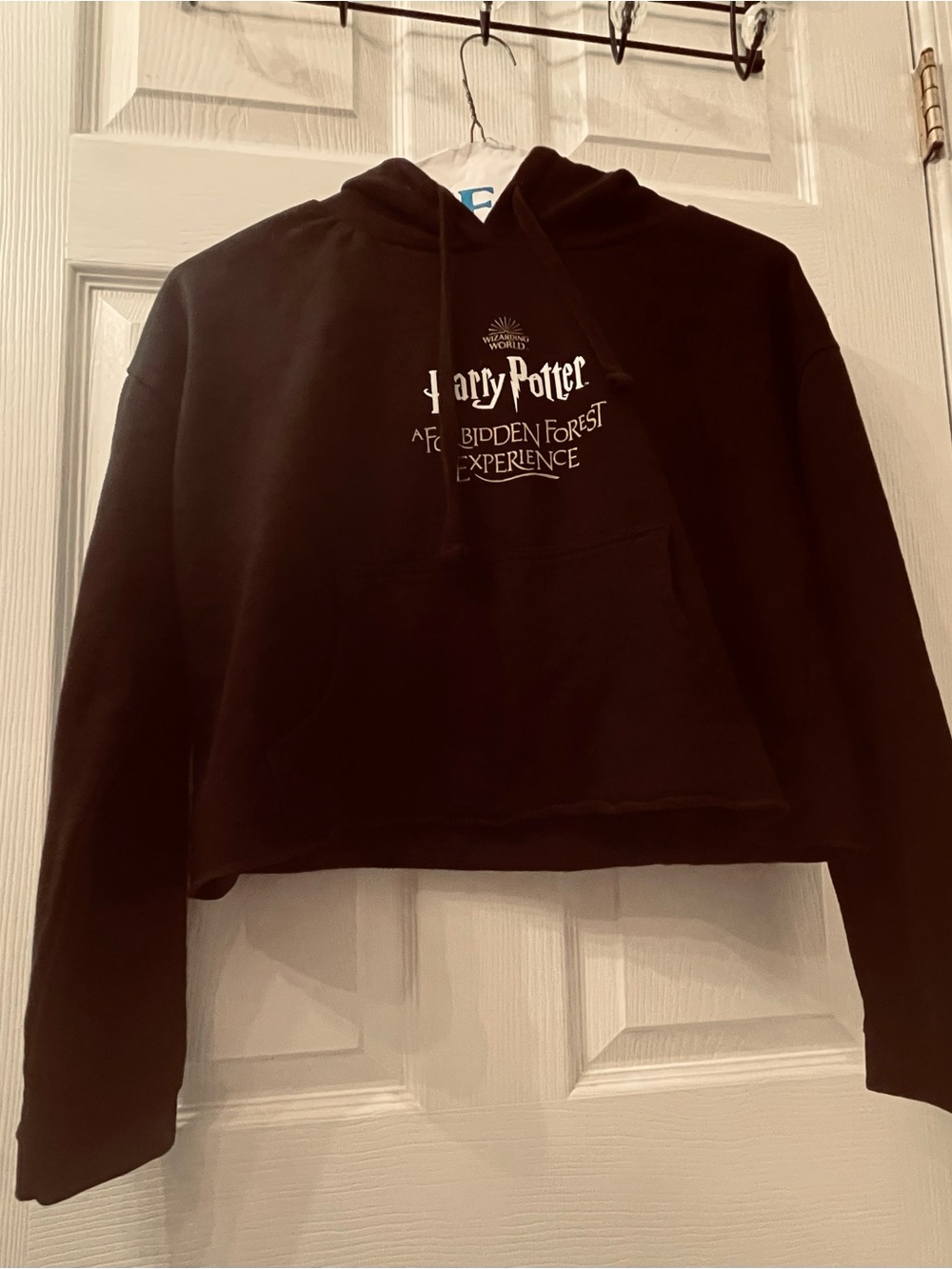 Harry Potter Sweatshirt - Black Girls Crewneck Sweatshirt - Girls Crop Top